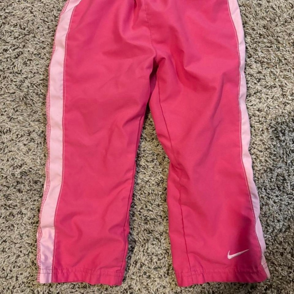 Nike pink and white track pants #kidswear #toddler #nikepants #vintage